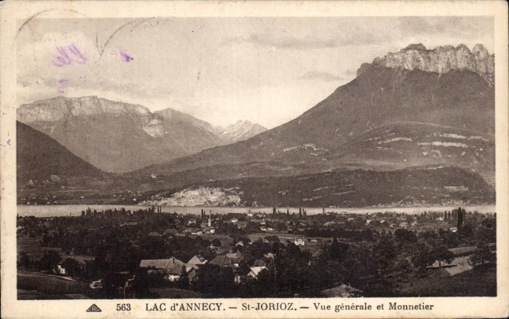 Annecy - St Jorioz - Vue Generale et Monnetier - CPA