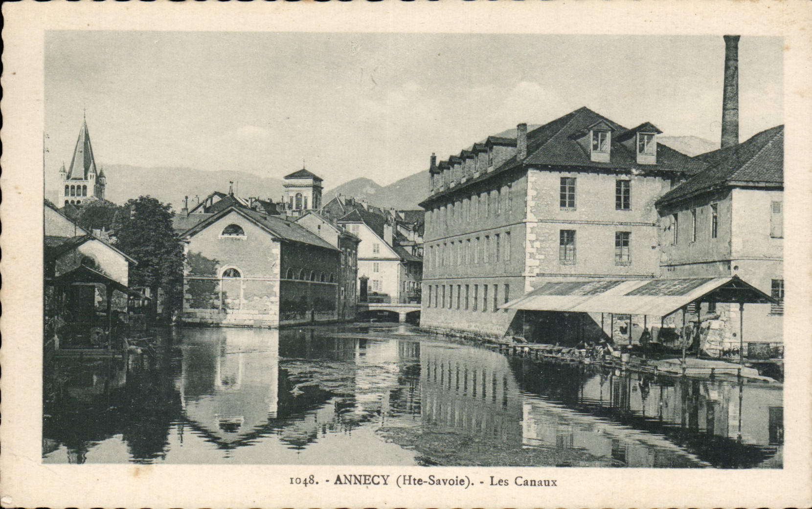 CPA Annecy Les canaux