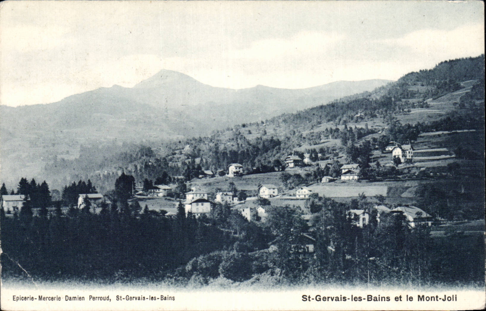 CPA Saint Gervais les Bains and the Pretty Mount