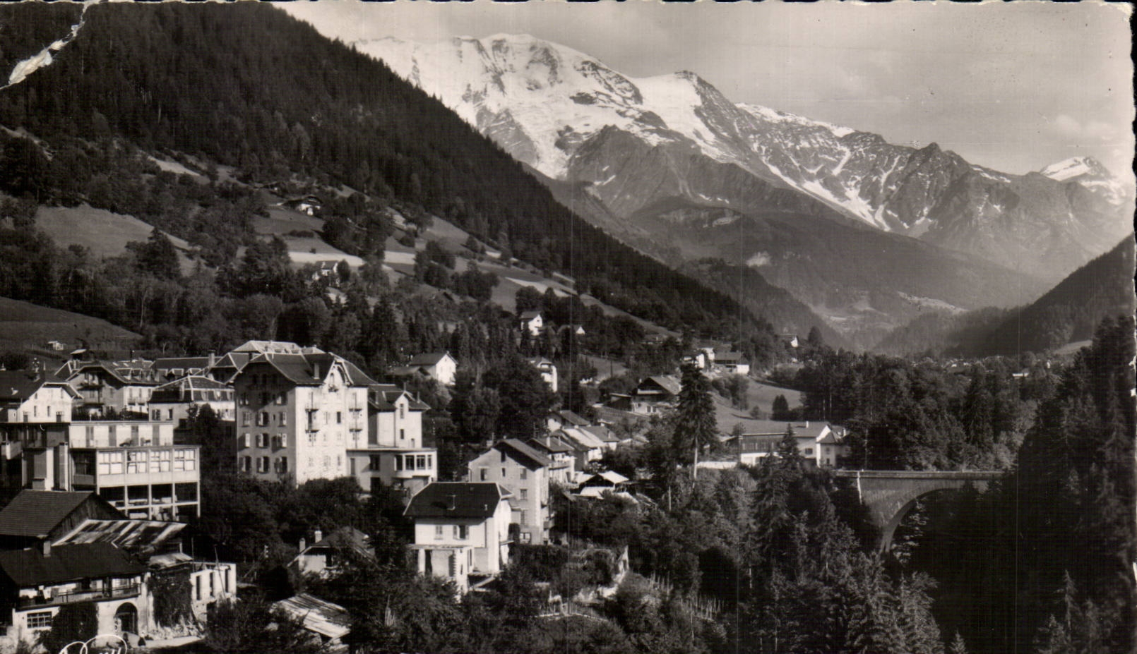 CPSM Saint Gervais les Bains the Dome of Miage