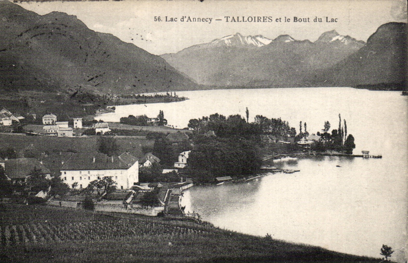 CPA Lake Annecy Talloires and the end of the lake