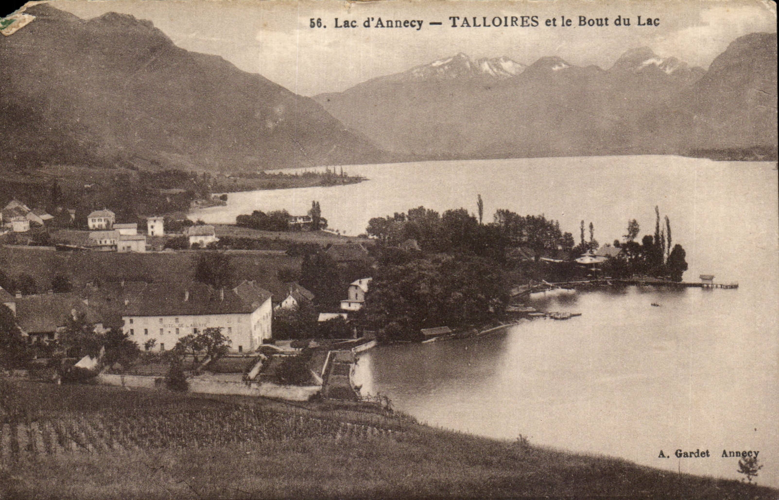 Lac d Annecy - Talloires et le bout du Lac - CPA