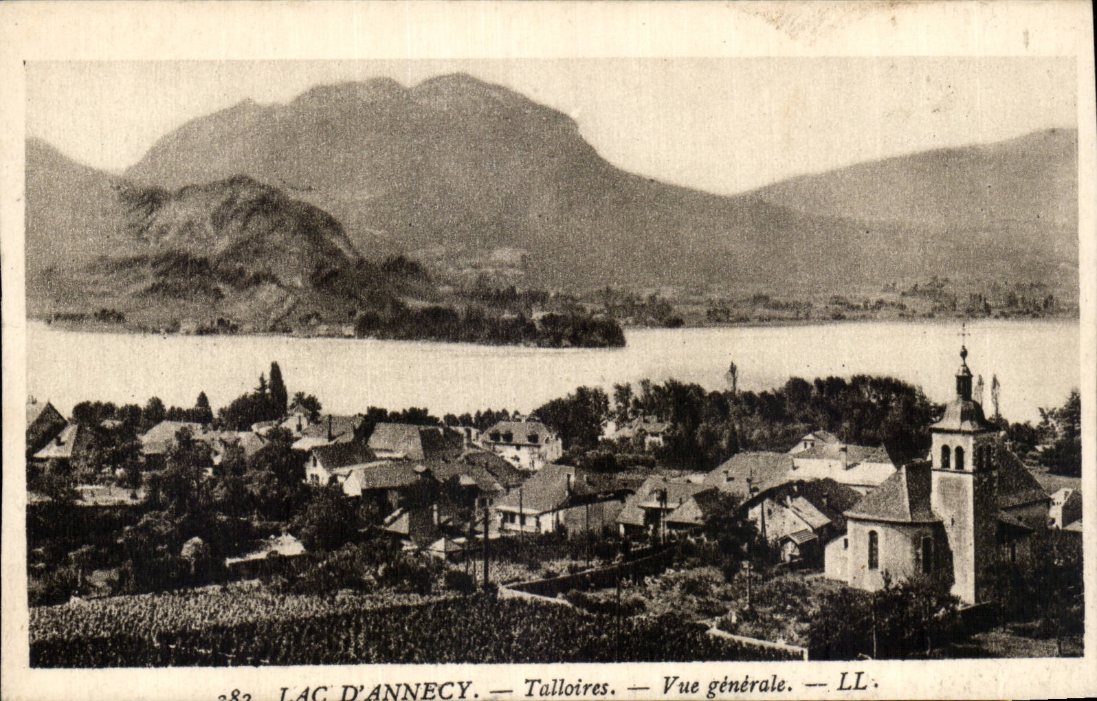 Lac d Annecy - Talloires - Vue Generale - CPA 