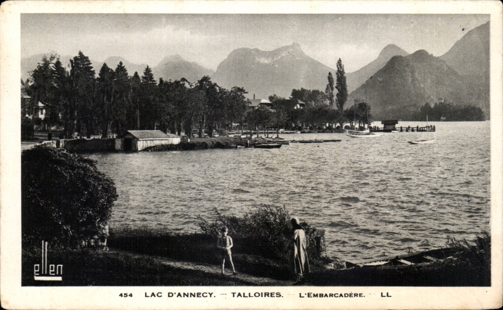 Lac d Annecy - Talloires - L Embarcadere - CPA