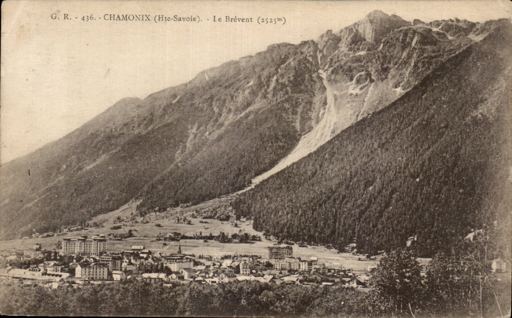 Chamonix - Le Brevent - CPA 