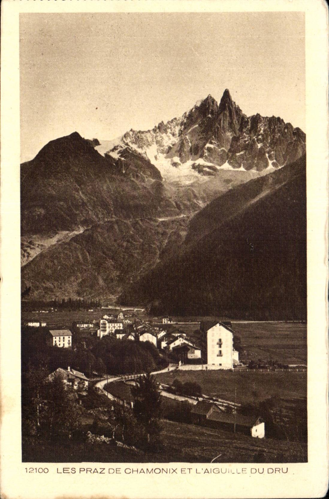 Chamonix - Praz - Switches Thickly - CPA