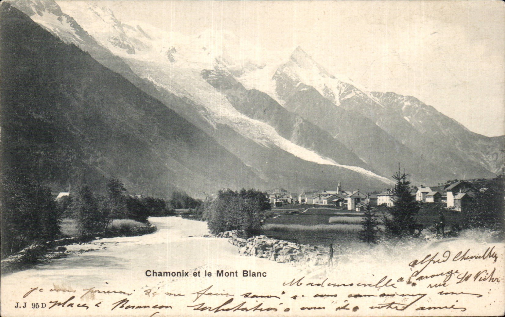 Chamonix - Le Mont Blanc - CPA 