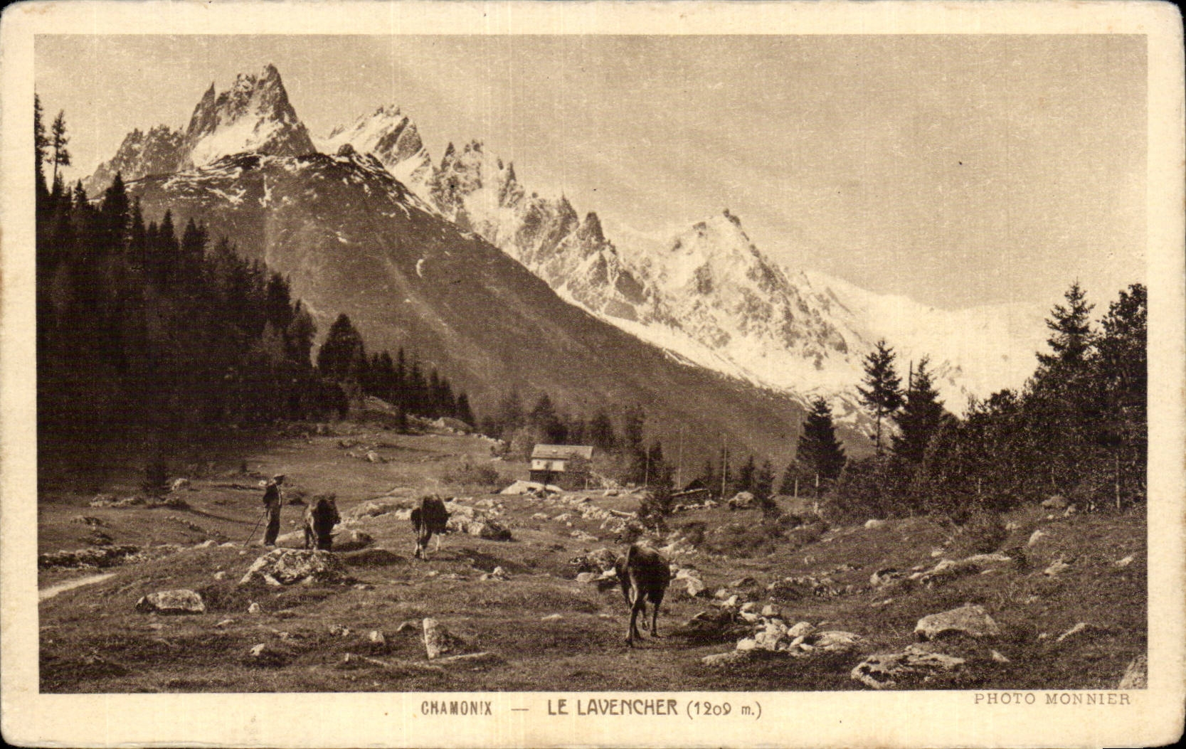 Chamonix - Le Lavencher - CPA 