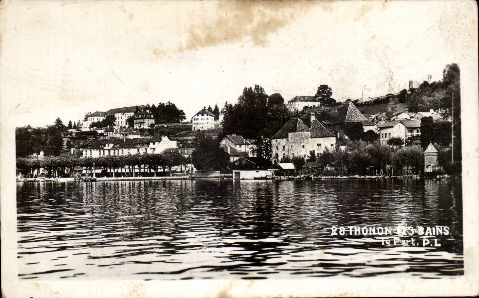 CPSM Thonon les Bains