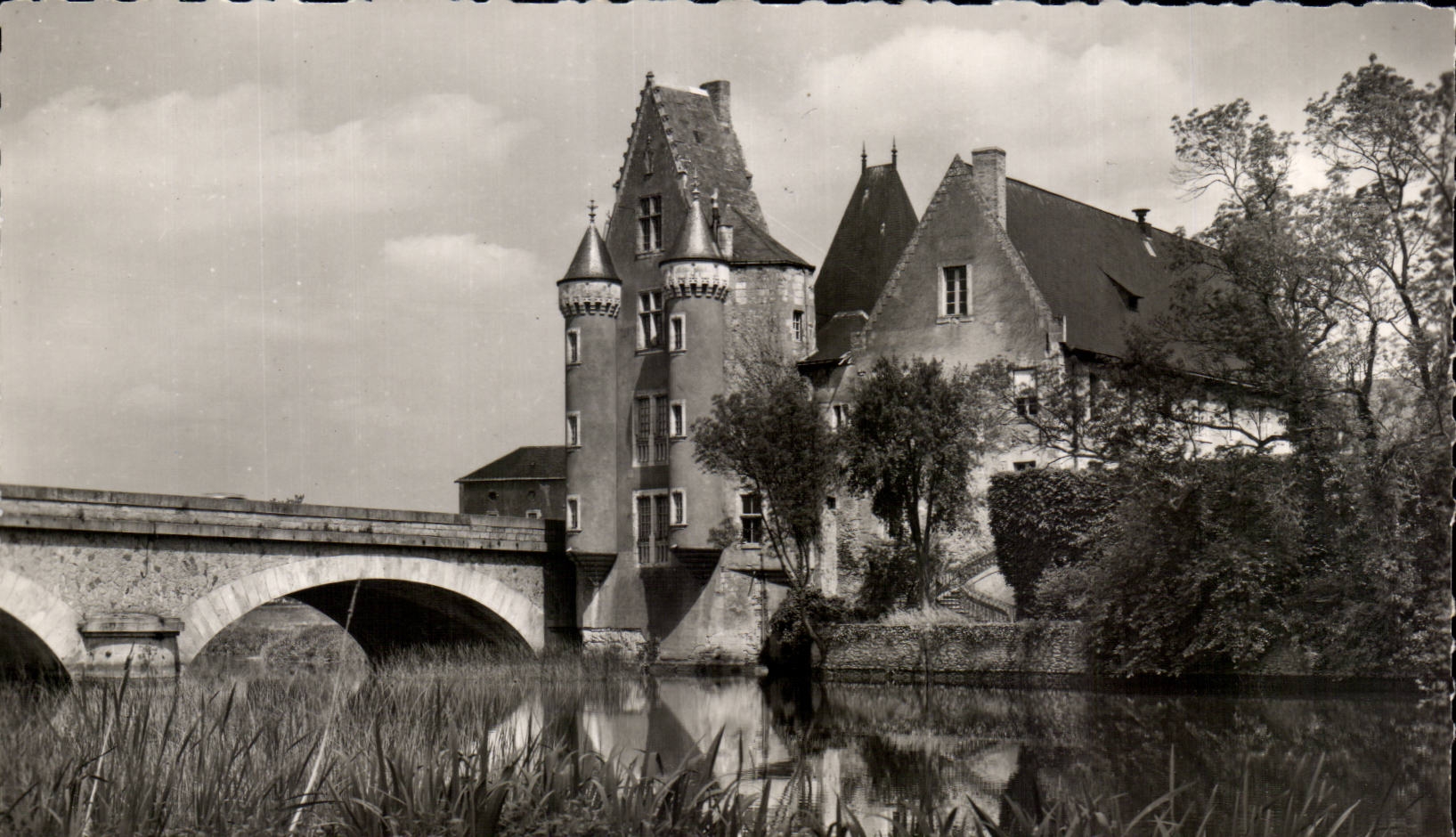 CPSM the Arrow the castle of the Carmelite friars at the edge of the dormouse