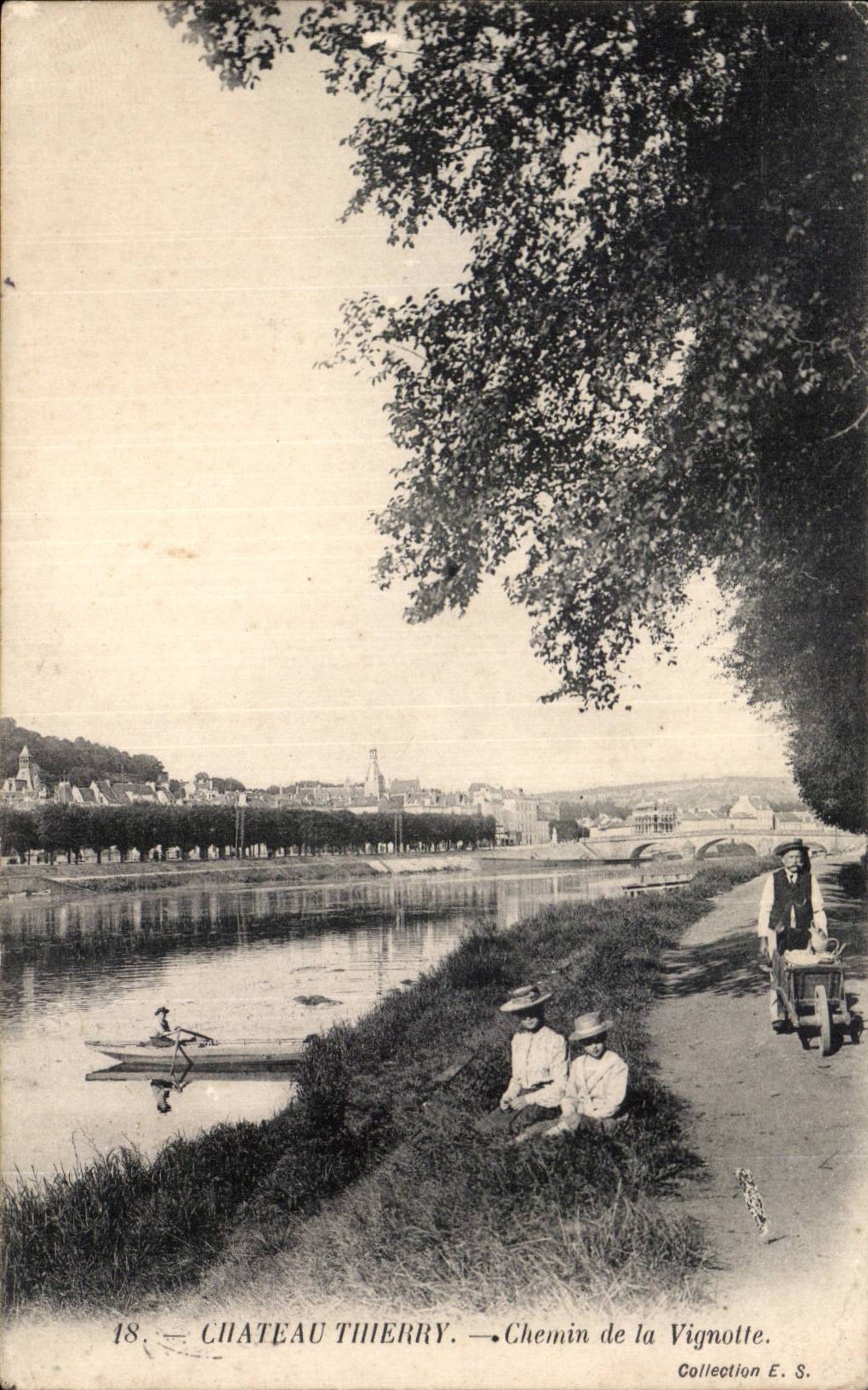 CPA Castle Thierry Way of Vignotte