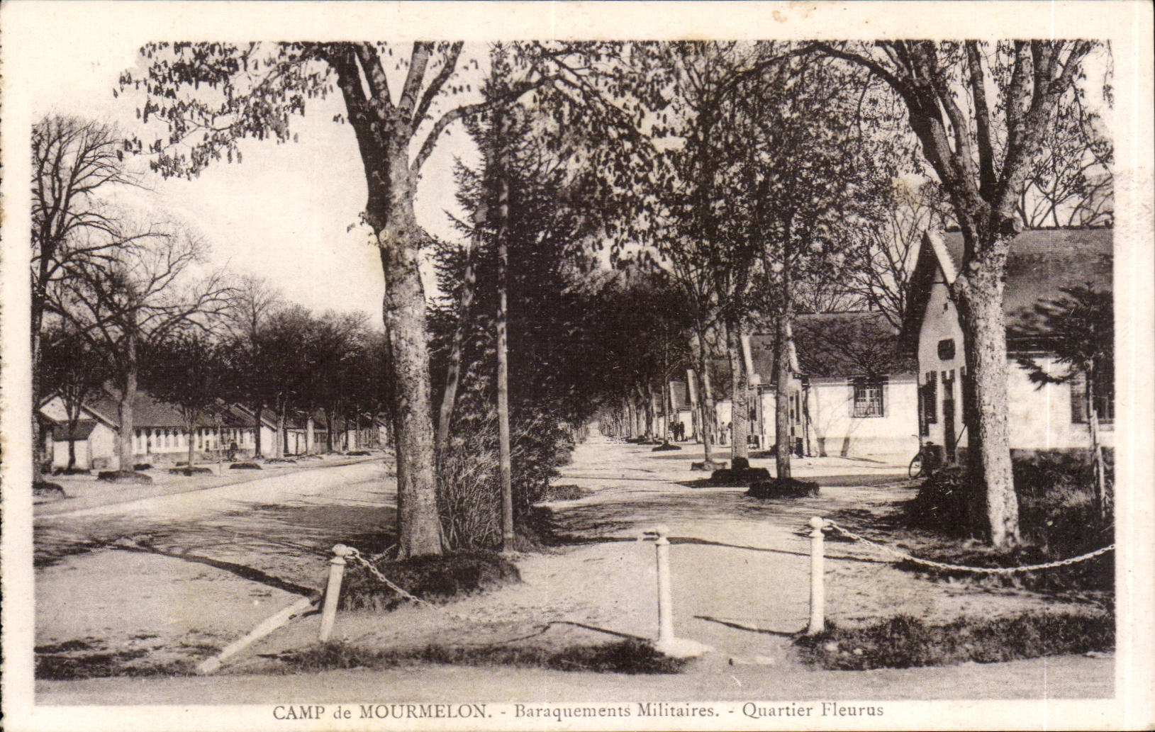 Camp of Moumelon - Fleurus District - CPA