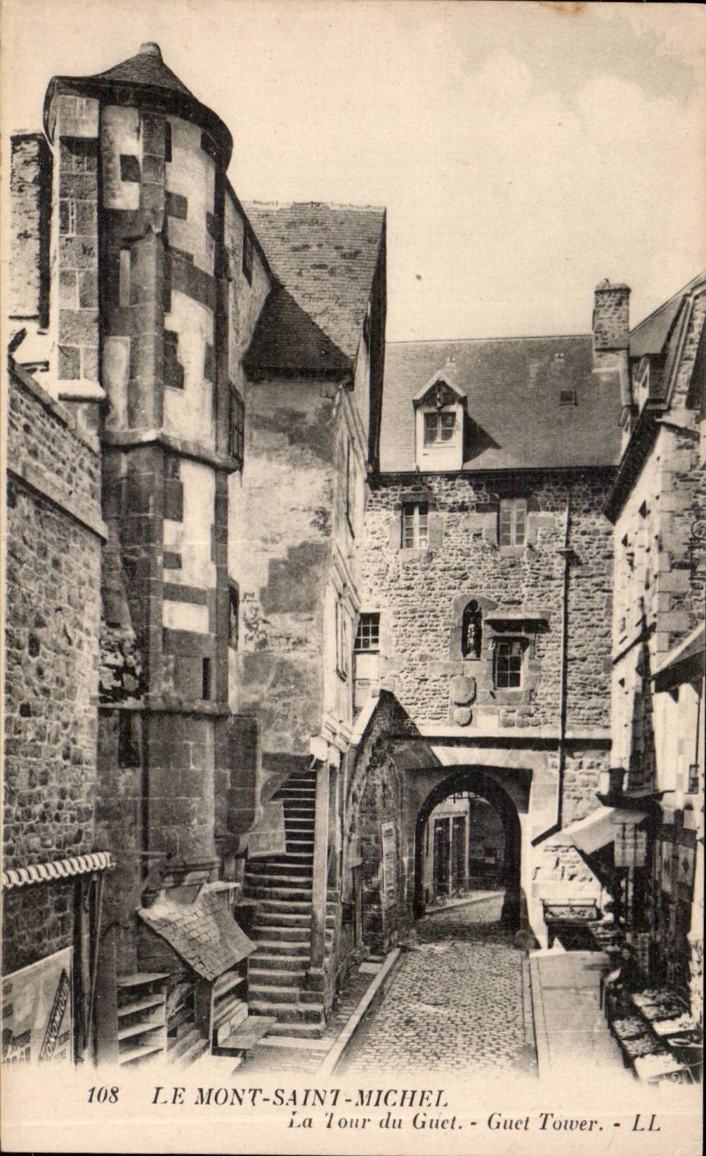 Le Mont Saint Michel - La Tour du Guet - CPA 
