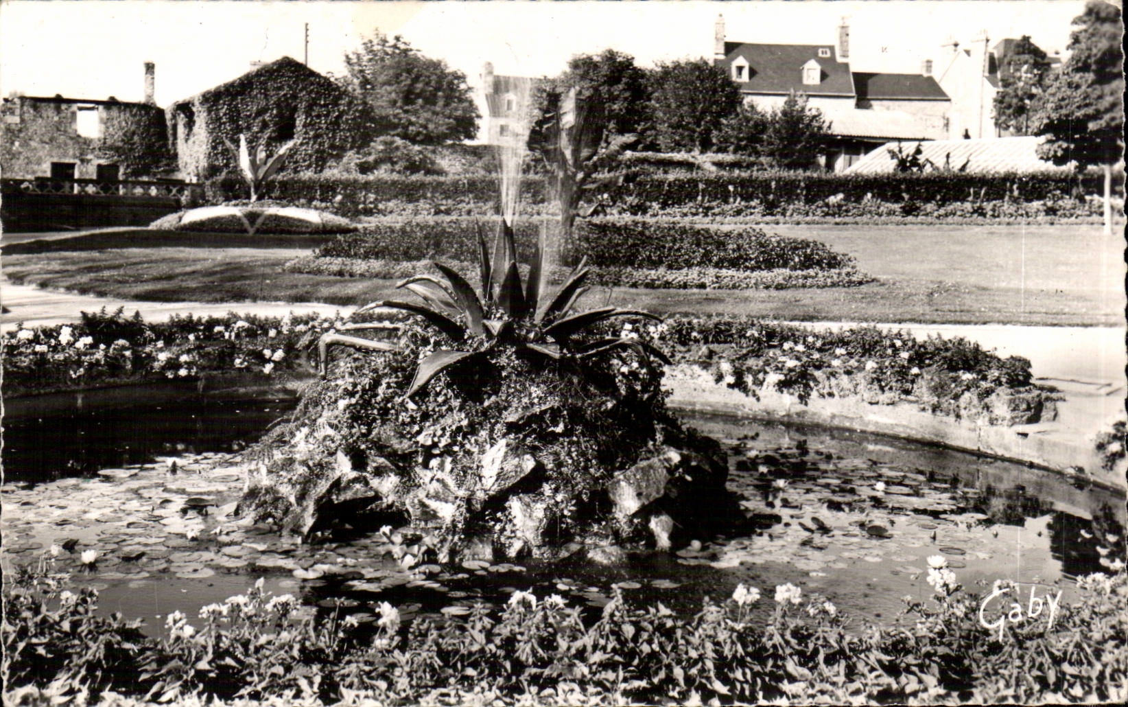 Avranches - jardin botAnico - CPA
