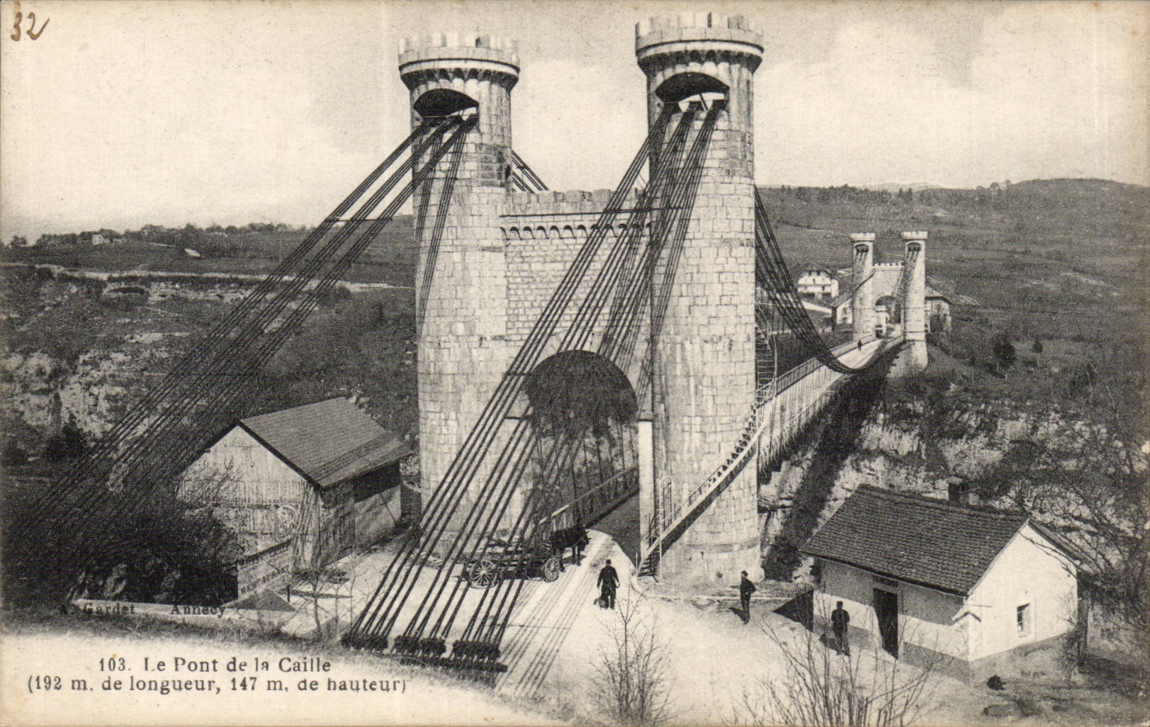 Rouen - the Bridge of Ruail - CPA