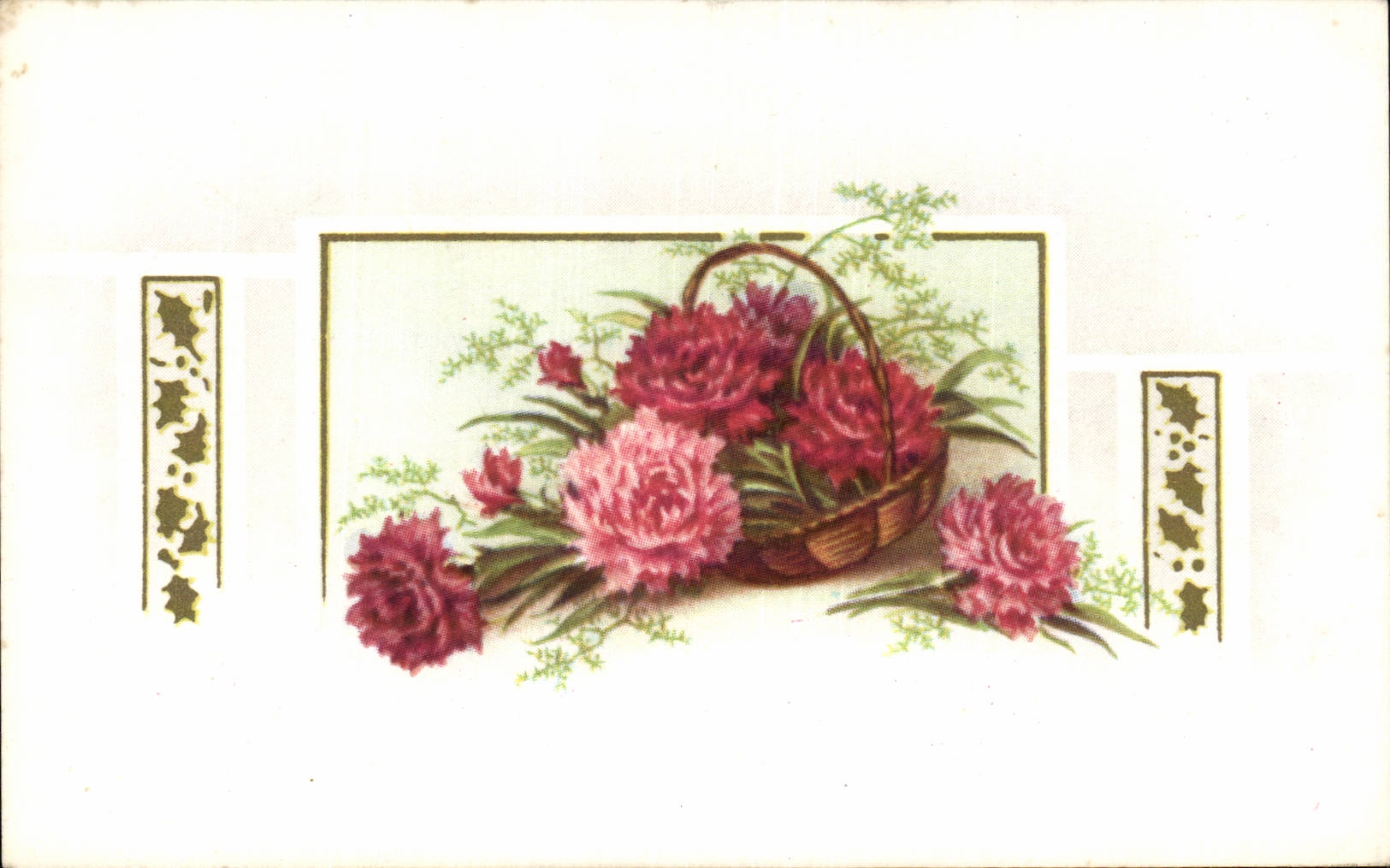Fleurs Oeillet - Carnation - CPA 