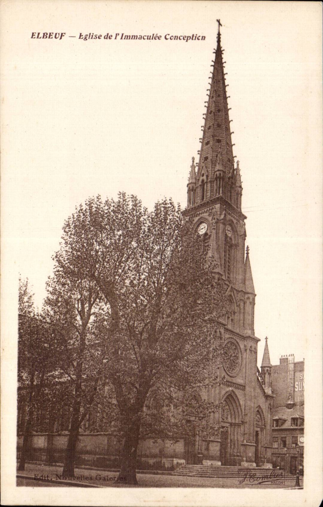 Elbeuf - Eglise de l Immaculee Conception - CPA 