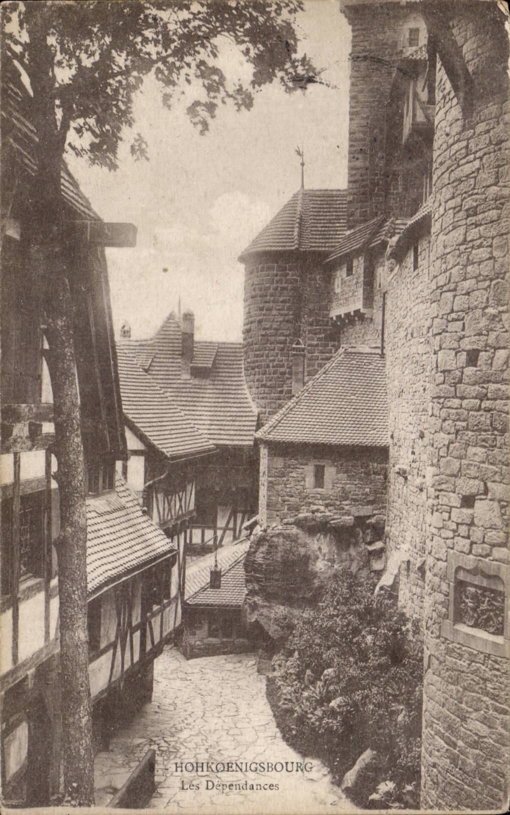 CPA Hohkoenigsbourg dependences