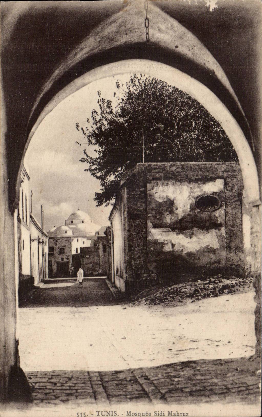 CPA Tunisia Tunis Mosque Sidi Mahrez