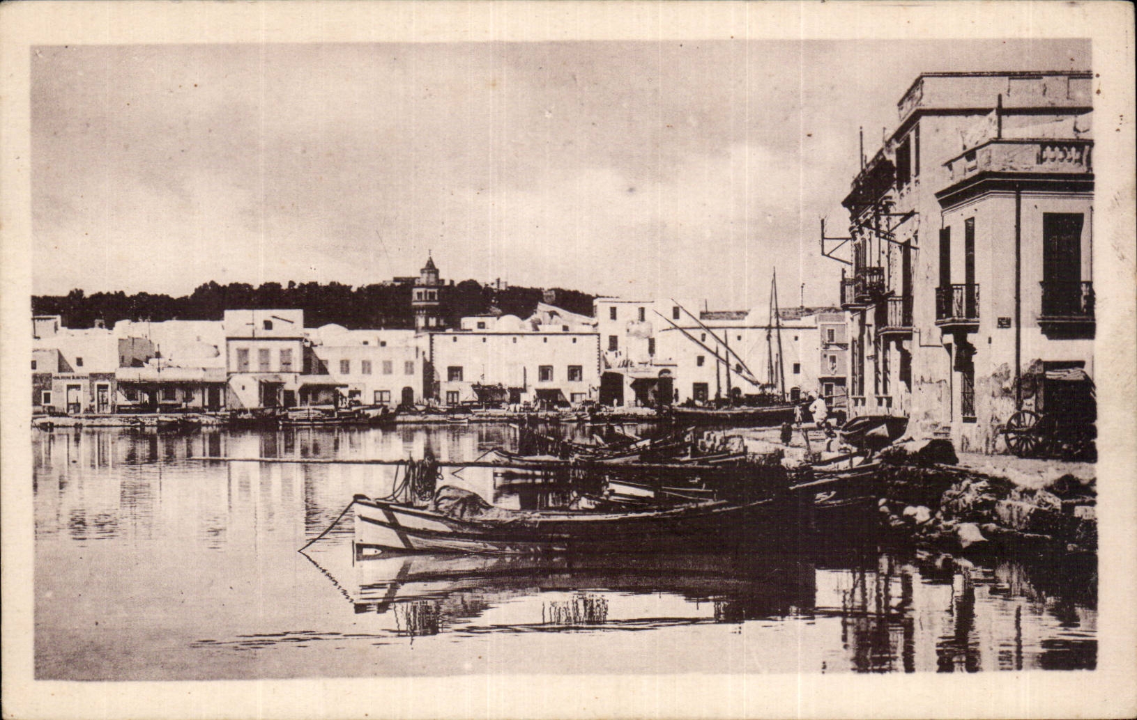 CPA Tunisia Bizerte the port