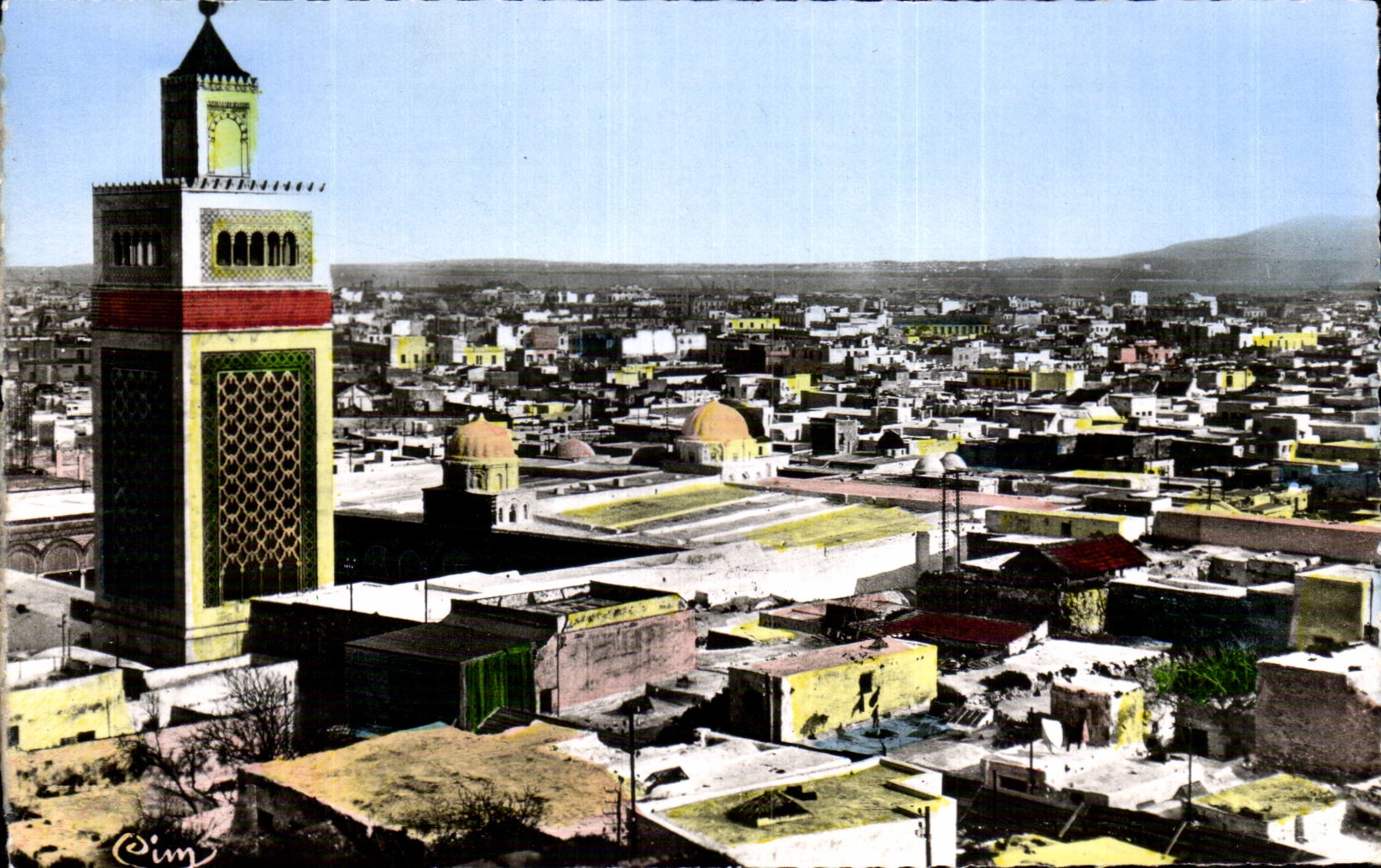 CPA Tunisie Tunis Vue generale