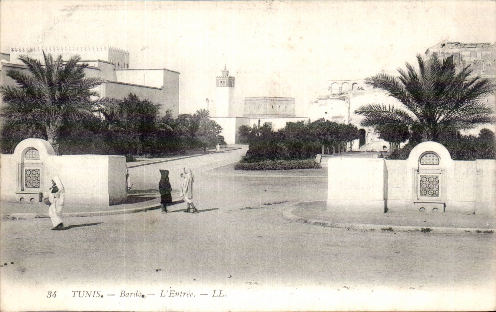 CPA Tunisie Tunis Bardo L entree