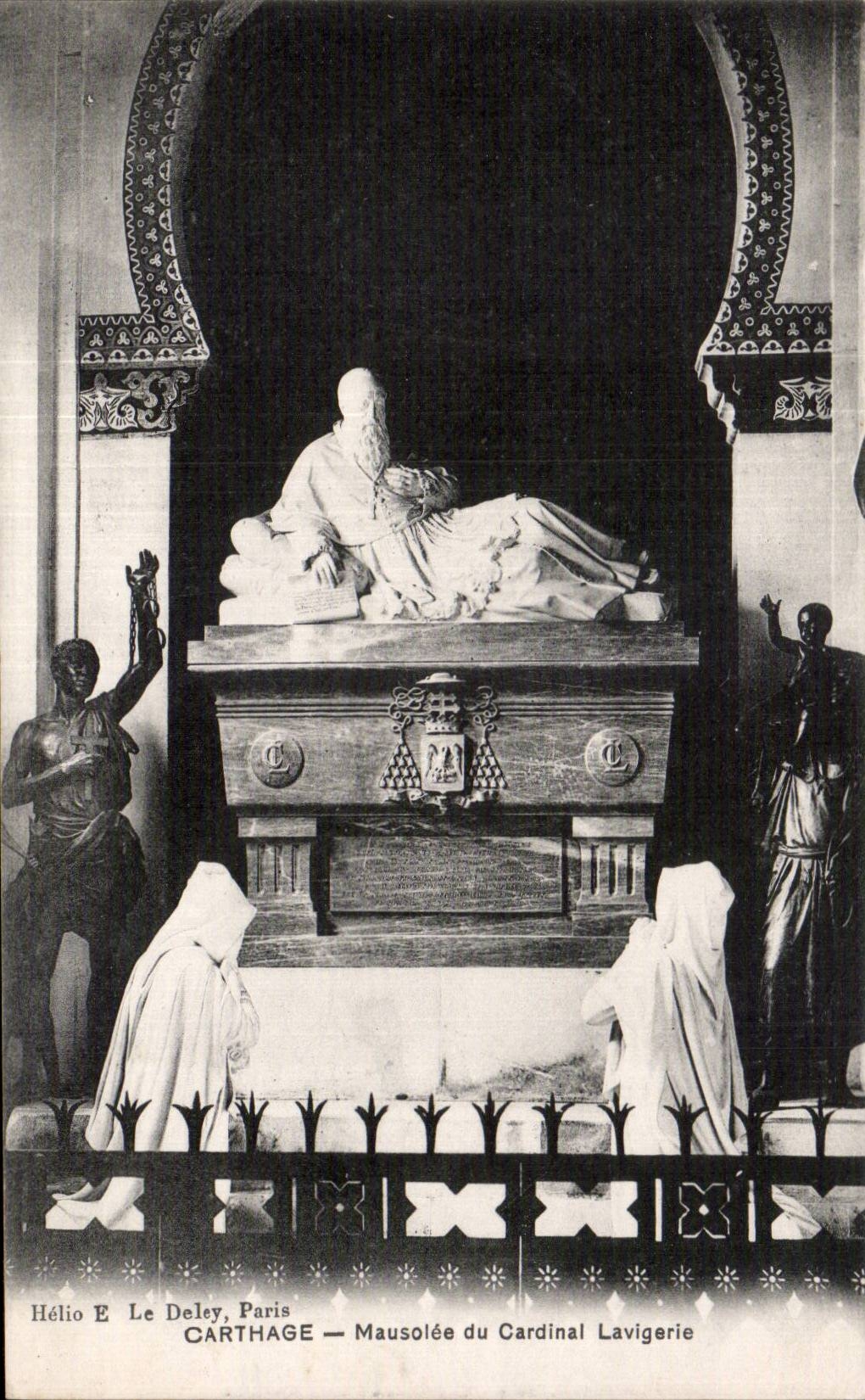 CPA Tunisie Carthage Mausolee du cardinal Lavigerie 