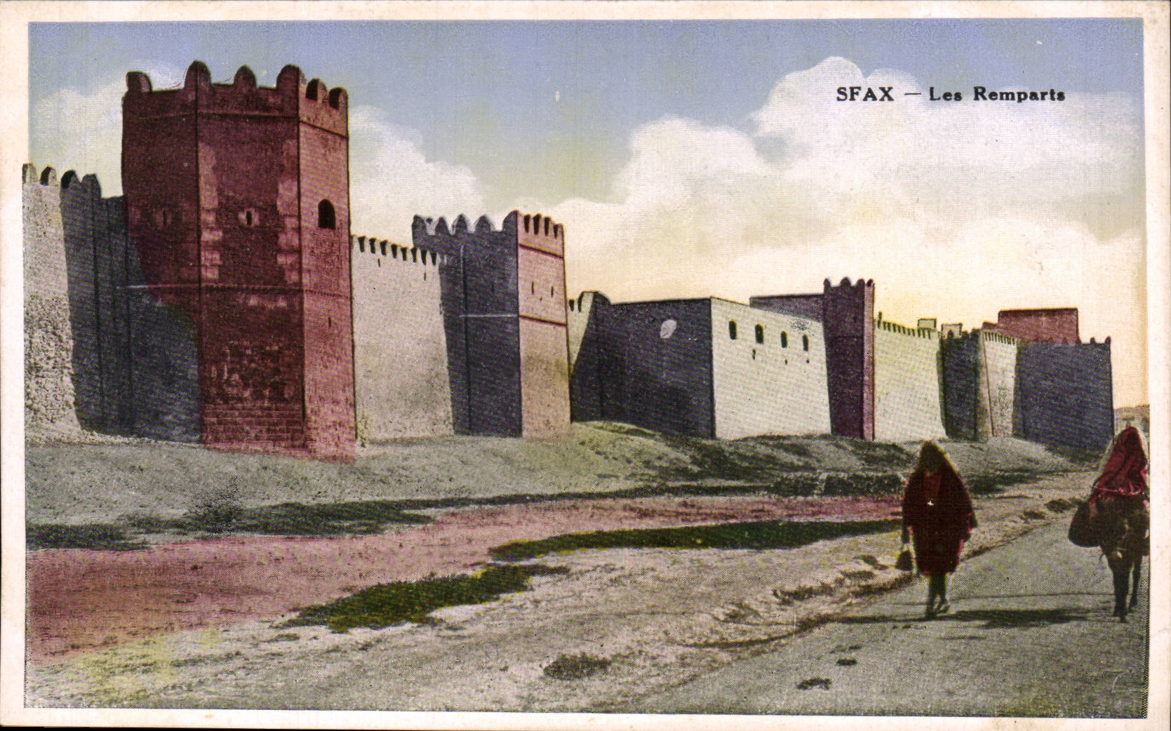 CPA Tunisie Sfax Les remparts