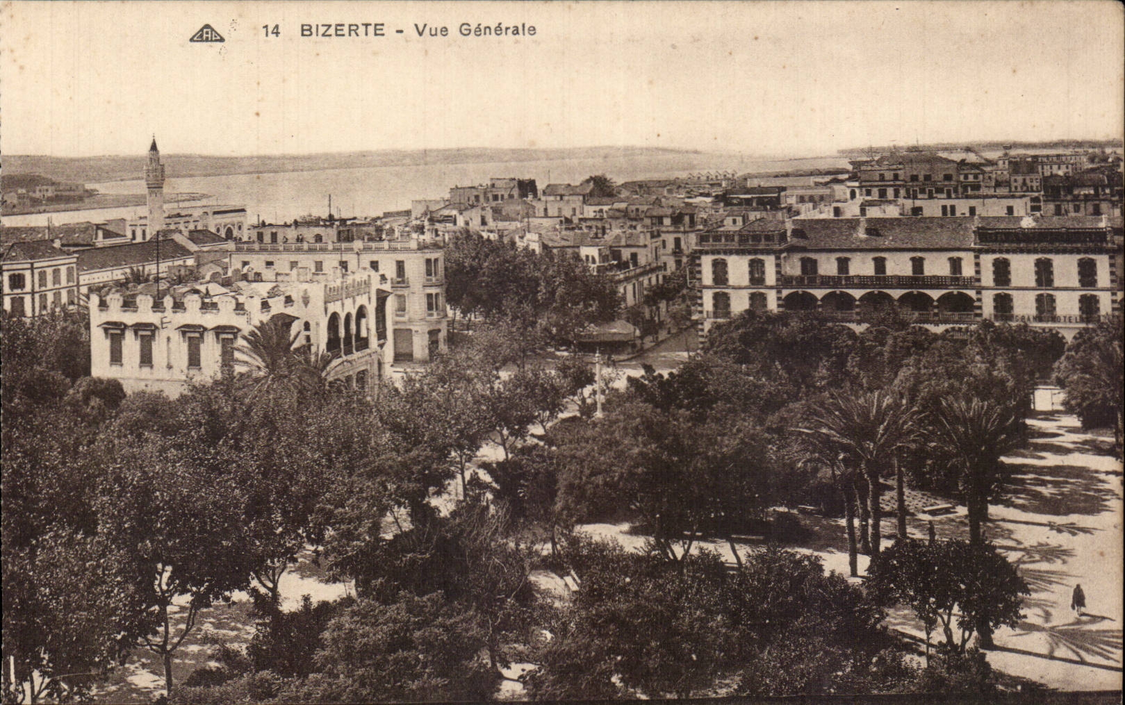 CPA Tunisie Bizerte Vue generale