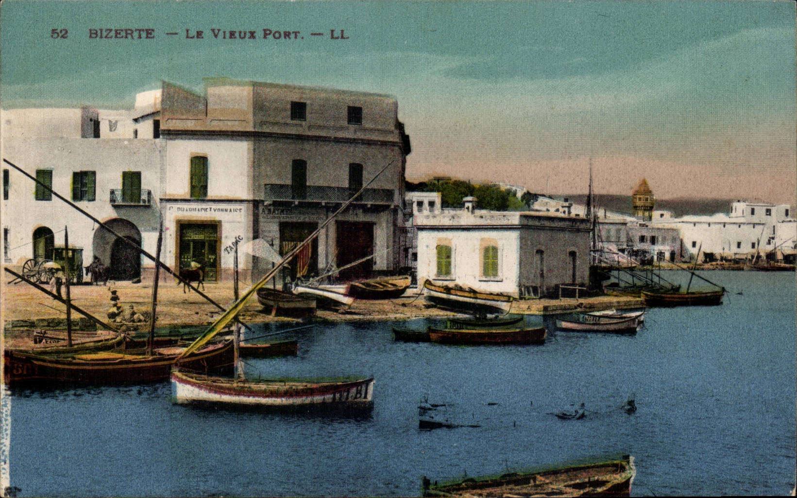 CPA Tunisie Bizerte le vieux camp