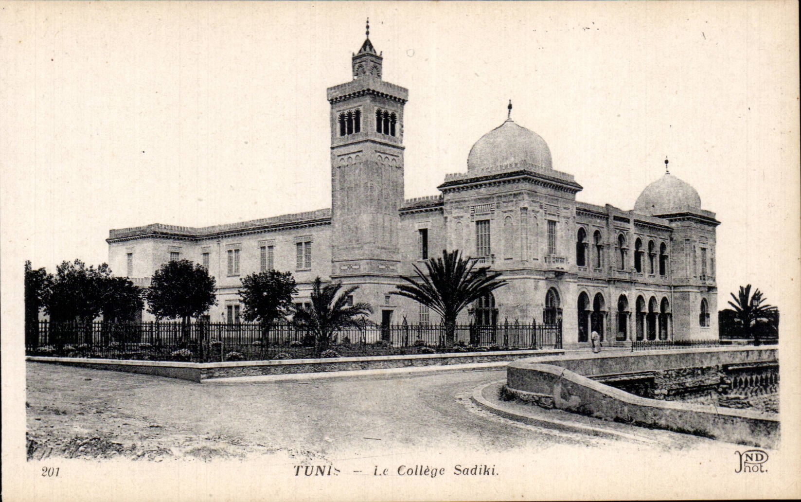CPA Tunisie Tunis Le college Sadiki