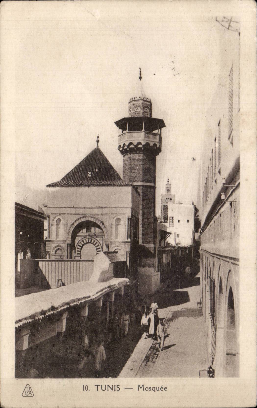 CPA Tunisie Tunis Mosquee