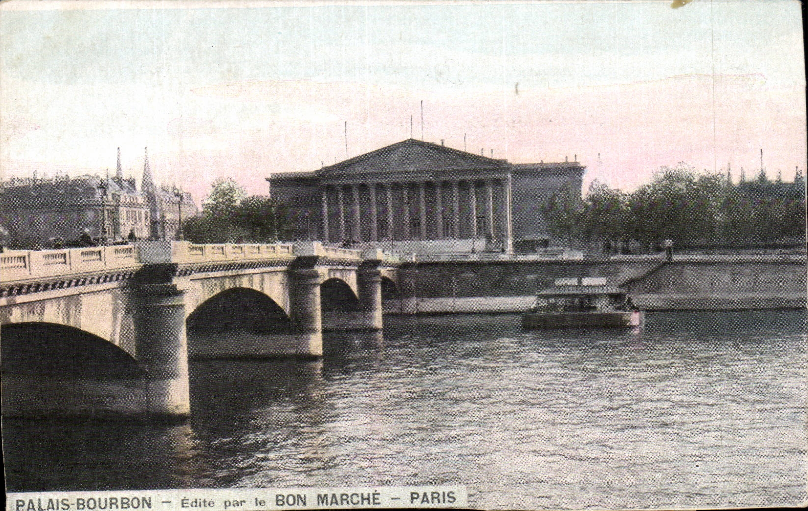 Paris - 1 - Boubon Palate - Bon Marche - - CPA