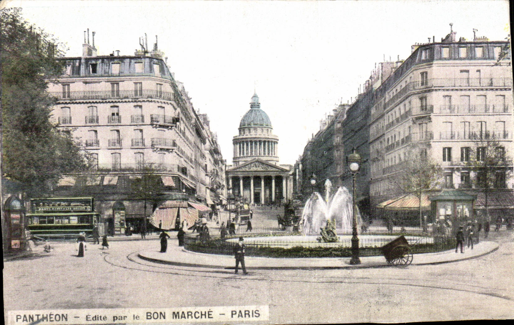 Paris - 5 - the Pantheon - Bon Marche - - CPA