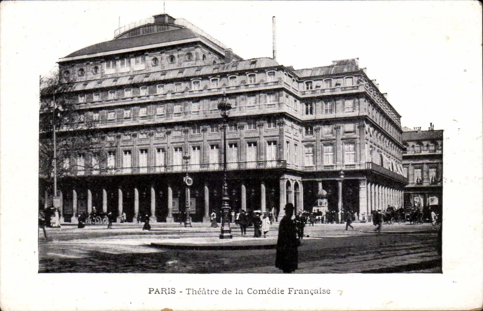Paris - 1 - Theater of the French Comedy - CPA