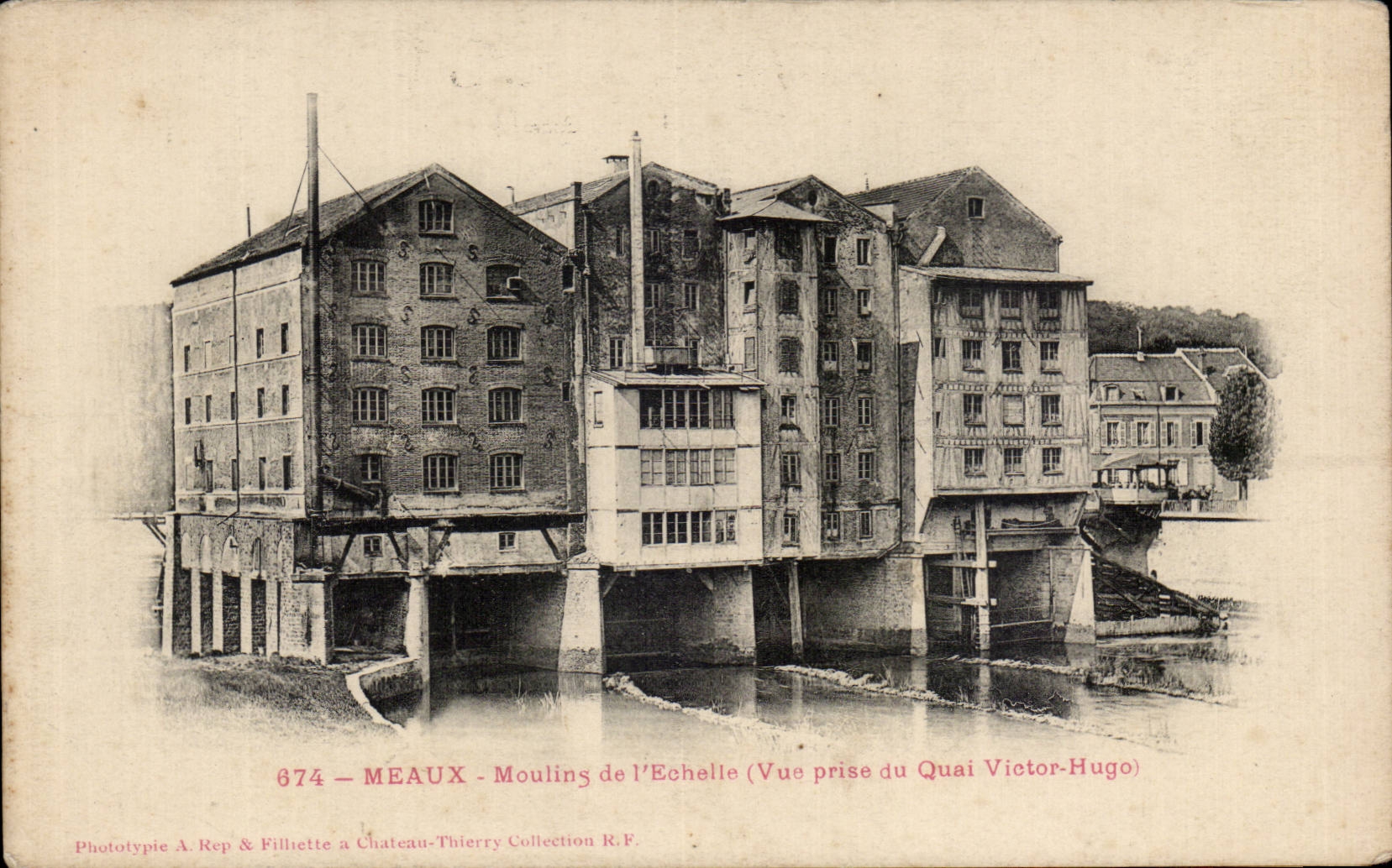 Meaux - Moulins of Scale - CPA