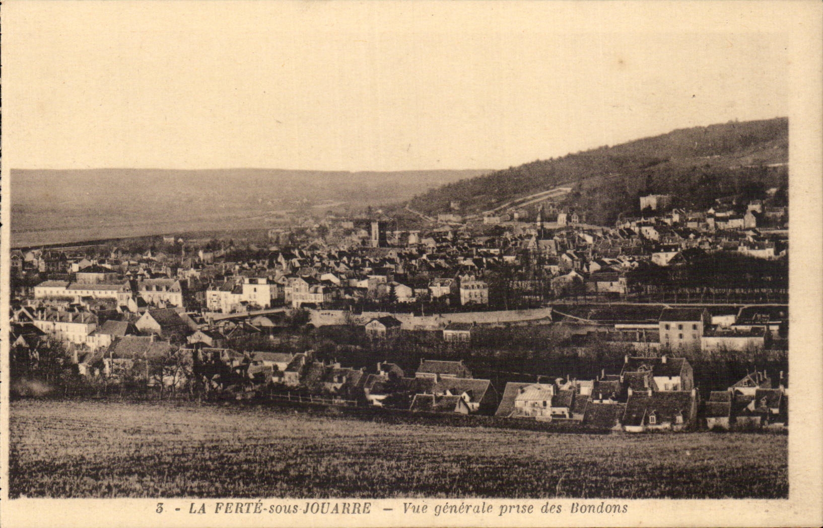 CPA Ferte under Jouarre View taken of the Bungs