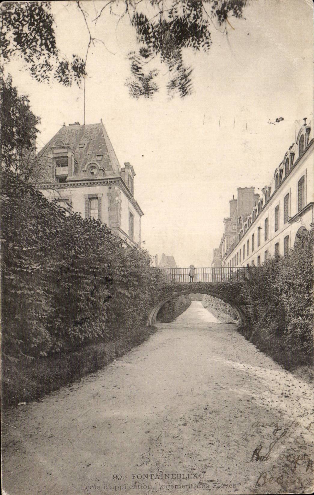 CPA Fontainebleau Ecole d application Logement des eleves
