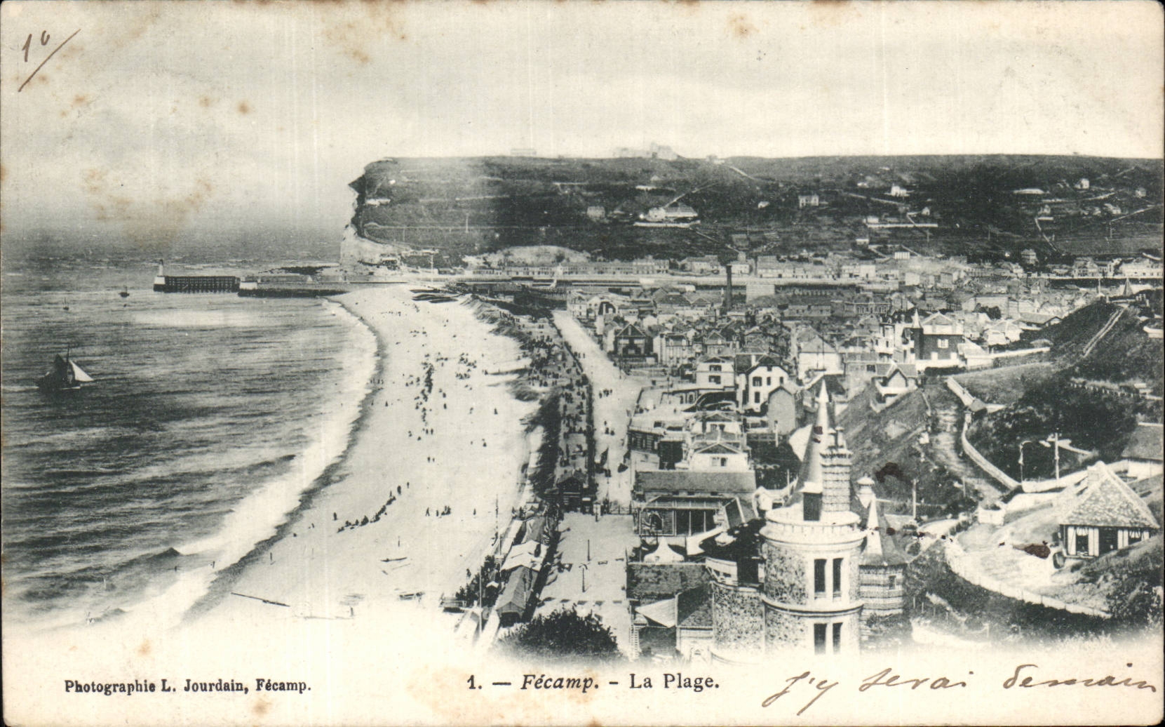 Fecamp - La Plage - CPA 