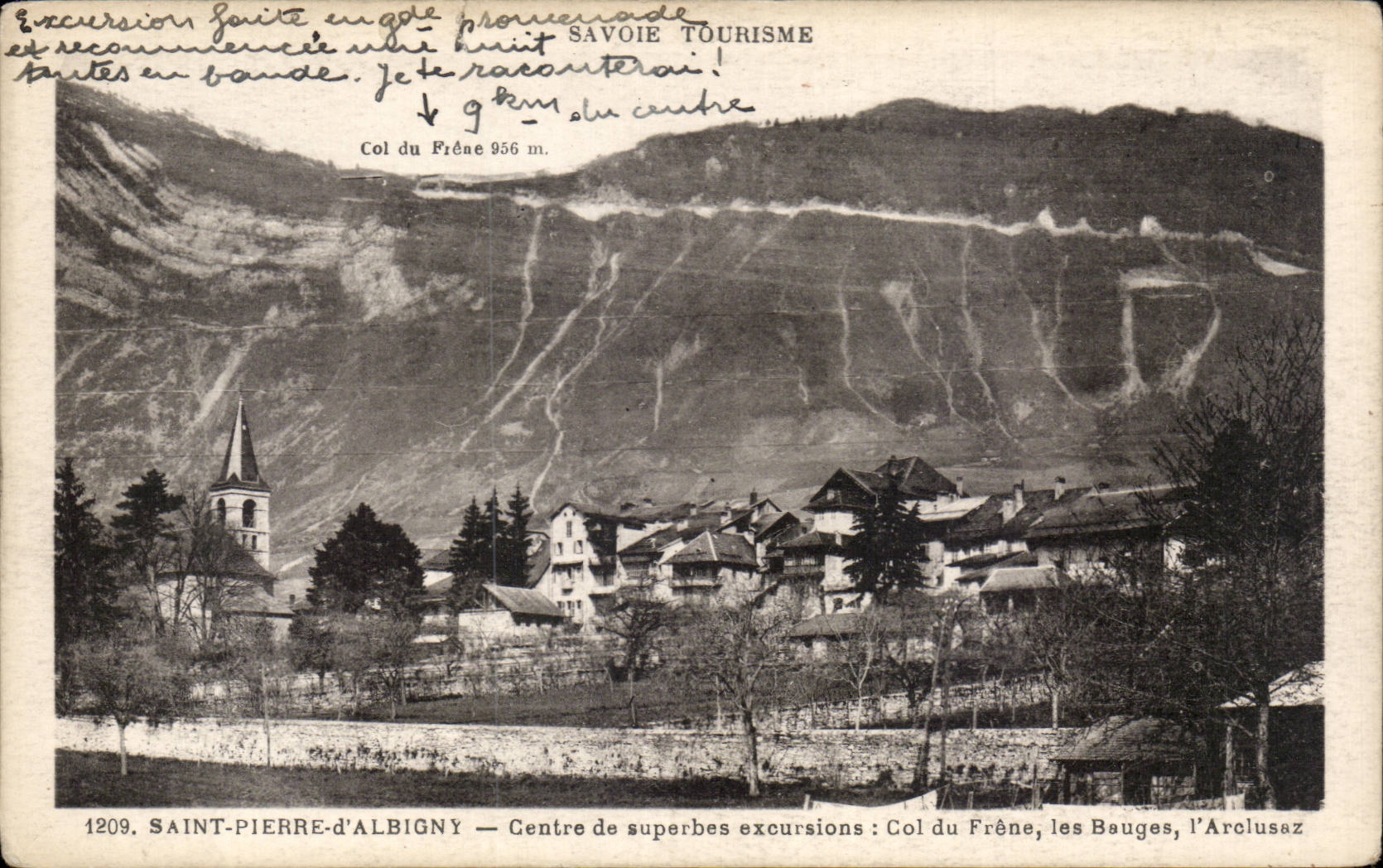 CPA Saint Pierre Albigny Centers superb Col excursions of the Ash the Wallows arclusiaz