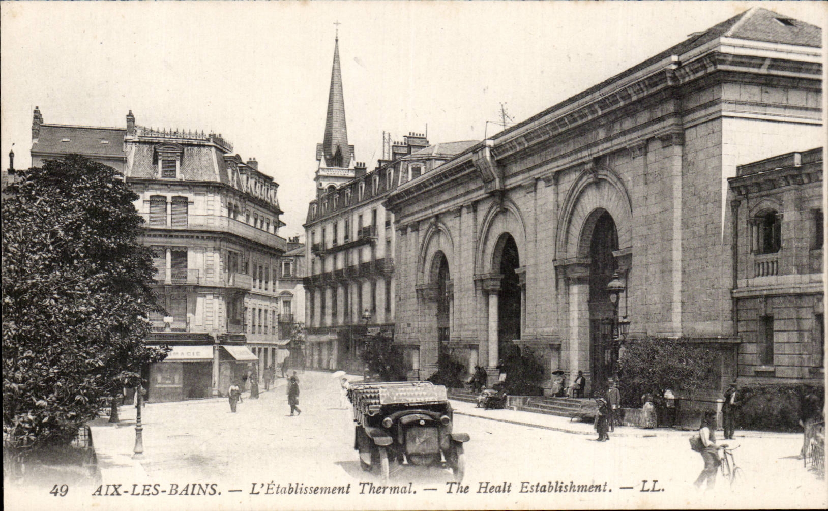 CPA Aix les Bains L etablissement thermal