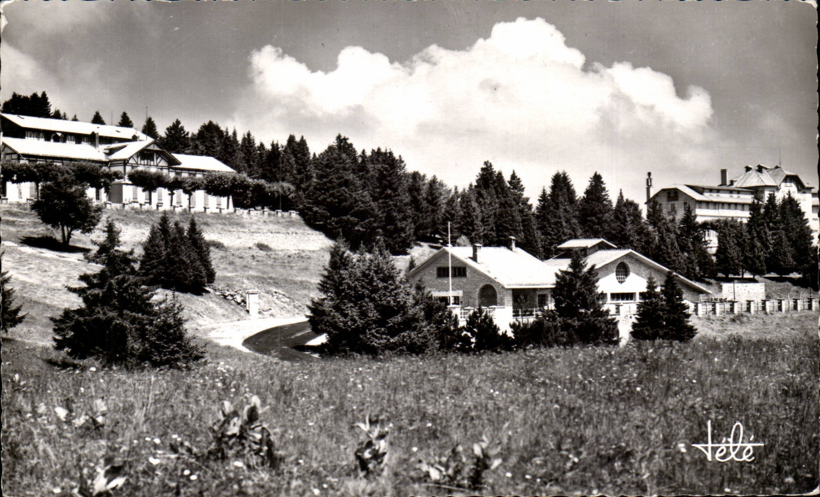 CPSM Plate of Revard on Aix hotels and the toothed rack