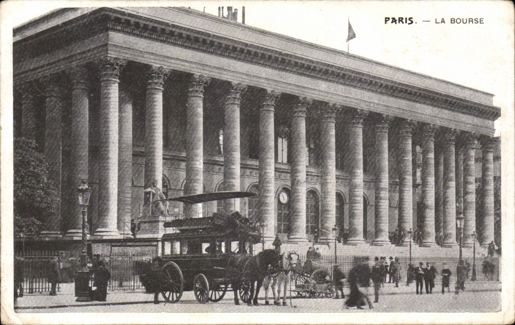Paris - the Stock Exchange - CPA
