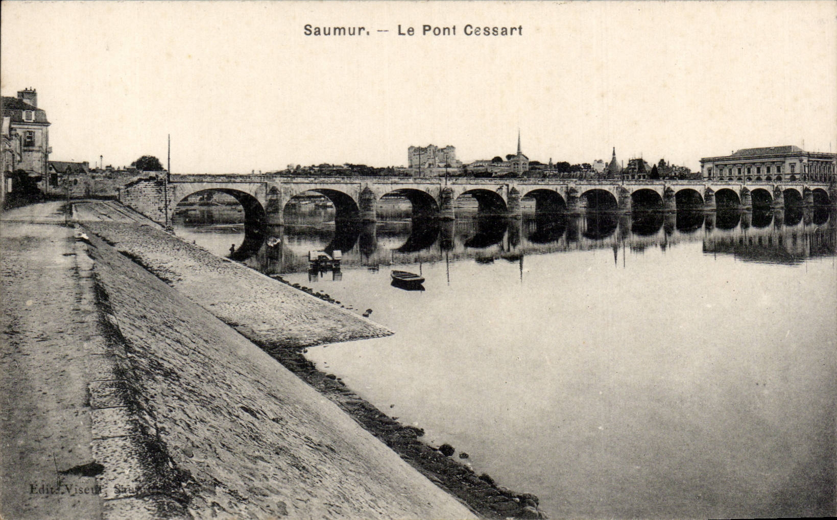 Saumur - Le Pont Cessart - CPA 