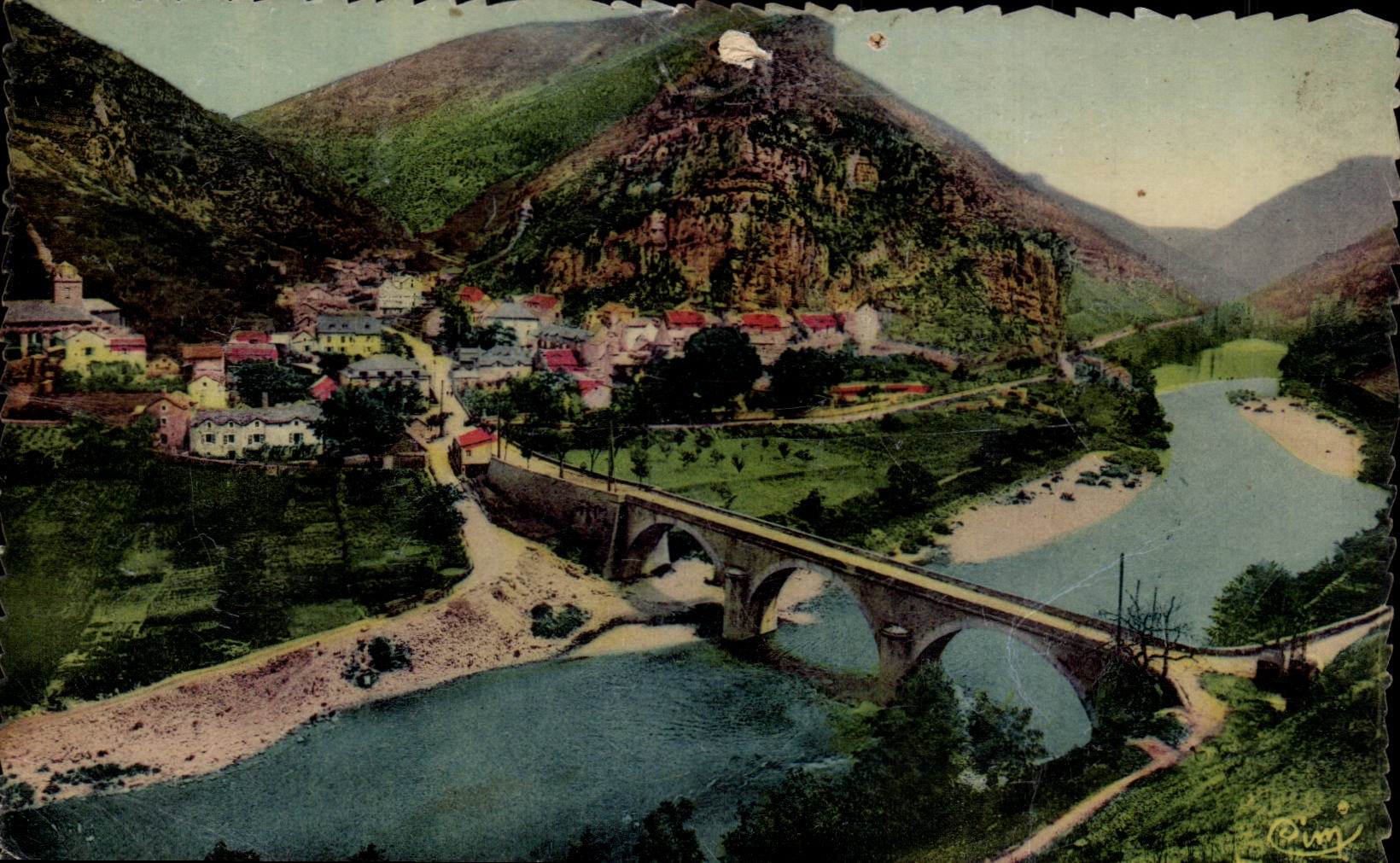 Falls of the Tarn - Malene - CPA