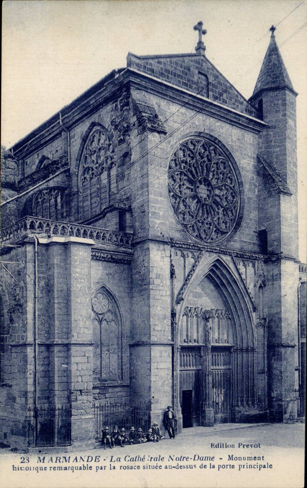 Marmande - the Cathedral - CPA