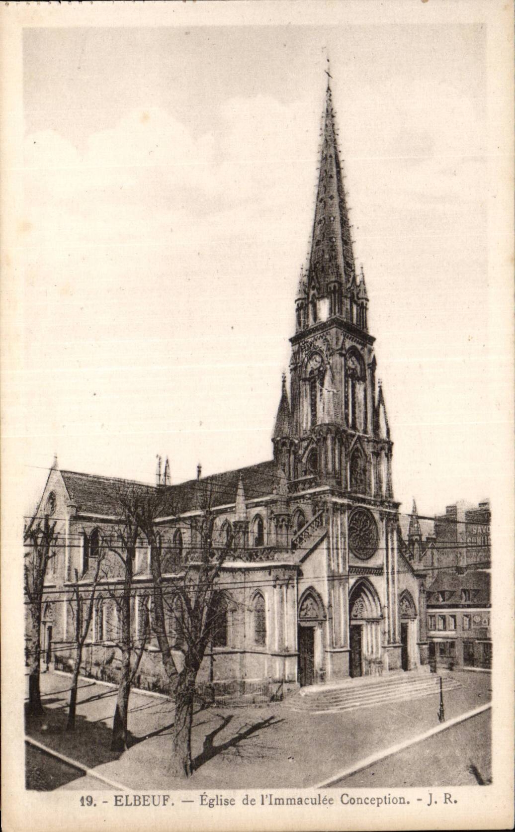Elbeuf - Eglise de l Immaculee Conception - CPA