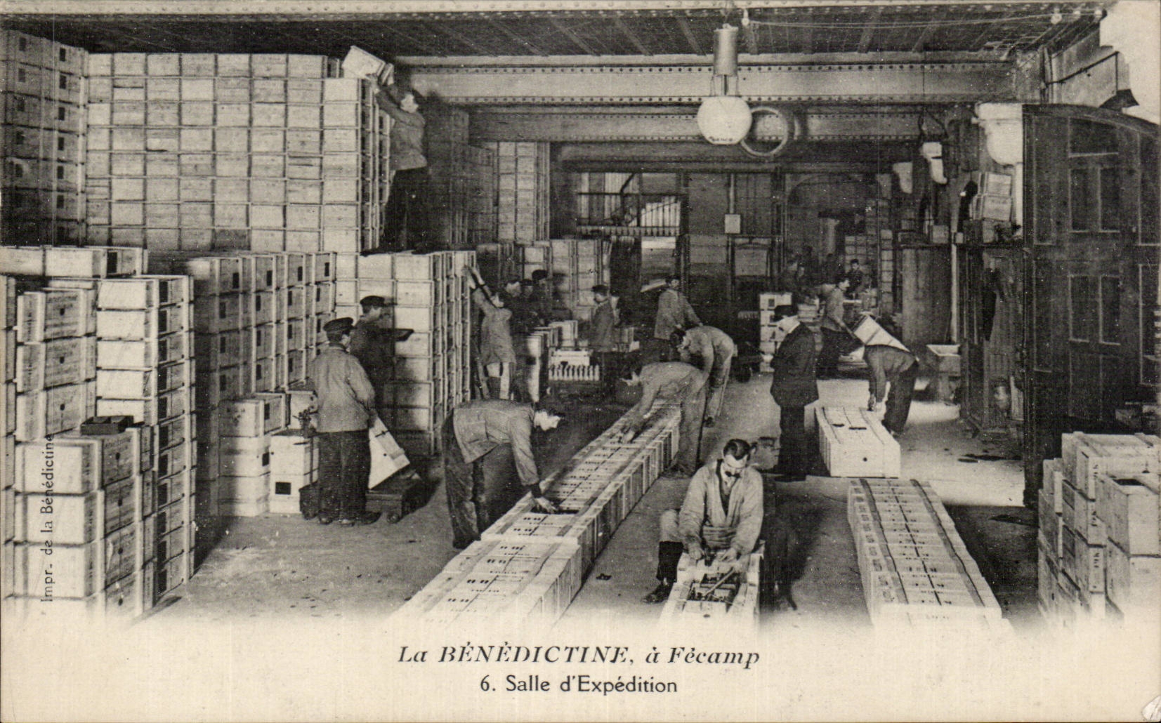 Fecamp - La Benedictine - Salle d Expedition - CPA