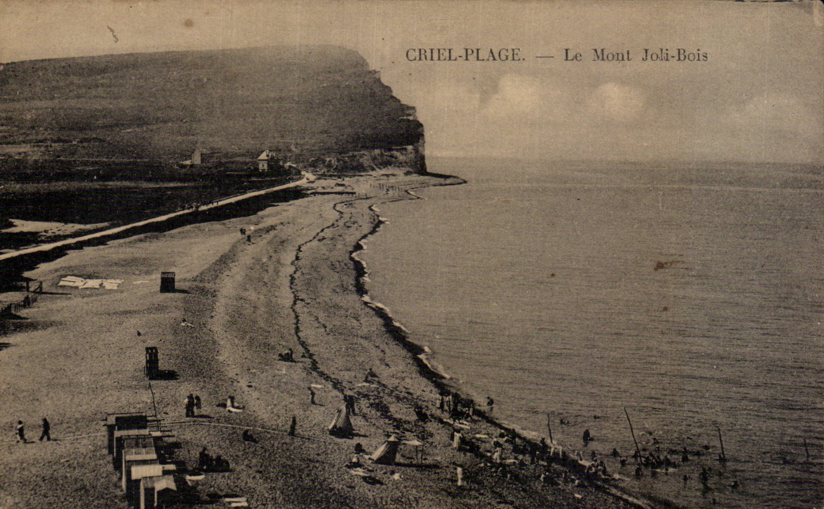 Criel Beach - the Mount Pretty Wood - CPA