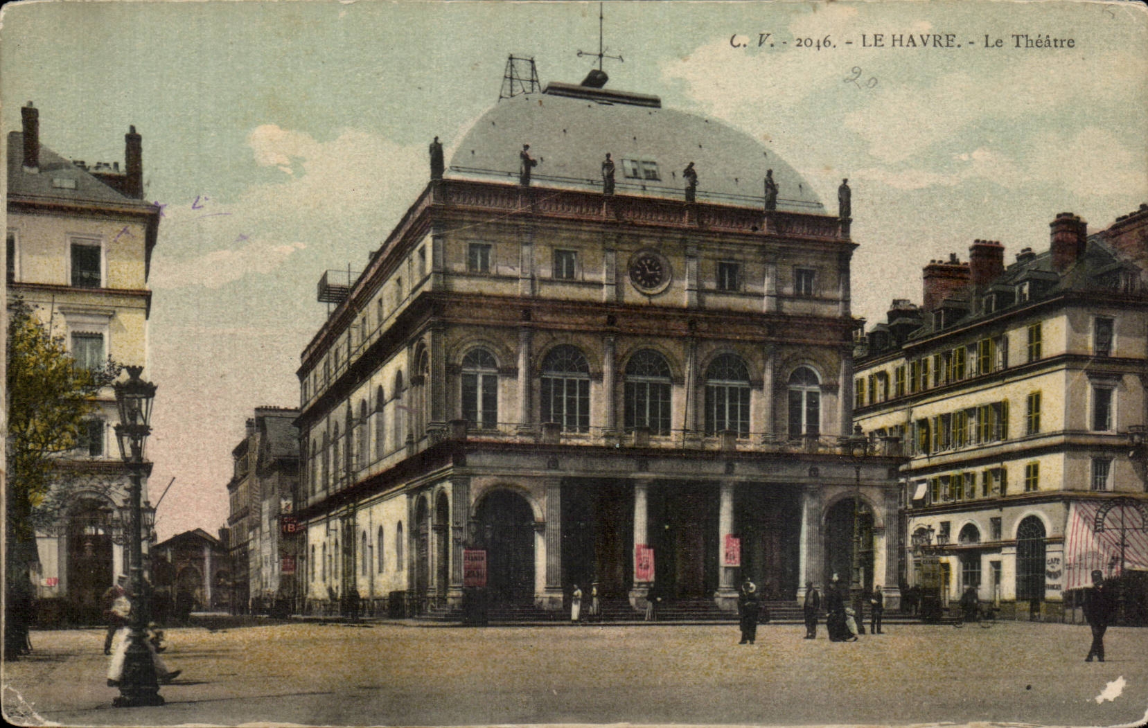 Le Havre - the Theater - CPA